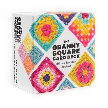 Granny Squares Kortspil DIY Granny Strikning 50 Mønstersæt