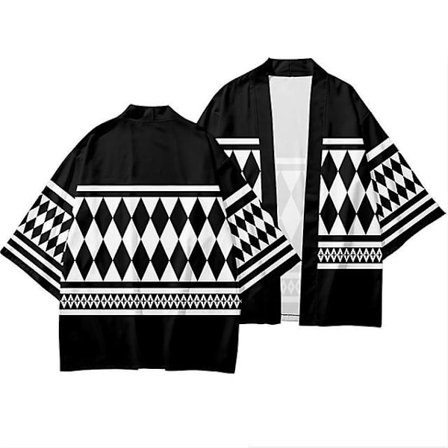 Tokyo Avengers Cosplay Anime Top,Kimono Tee Herr Kortärmad B3 M