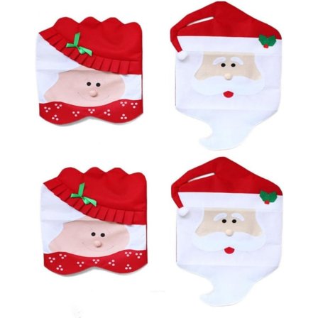 Förpackning om 6 Julmössa Tomtehatt Cover Sits