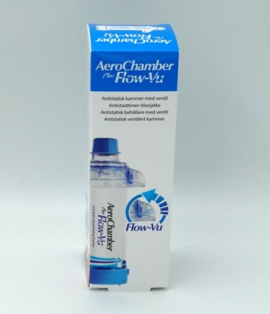 Aerochamber +flow munnsty voks