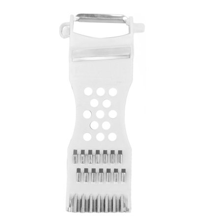 Multifunktionel køkken rivejern skræller til frugt og grøntsager