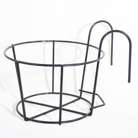 Svart järnplanterare - hängande planterare hängande planterare hängande plan