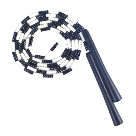 Justerbart segmenteret perle-sjippetov til voksne og børn