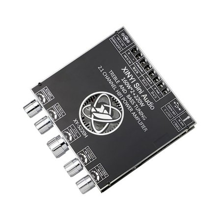 Tda7498 Bluetooth-kompatibel 5.1 förstärkarkort Aux-ingång Hifi-ljud