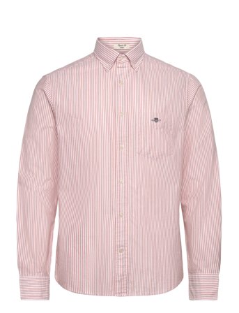 Reg Classic Oxford Stripe Shirt Pink GANT