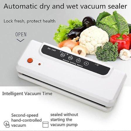 Automatisk tørr- og våt vakuumforsegling maskin for mat