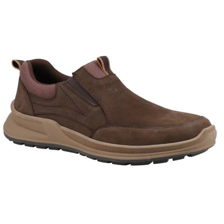 Hush Puppies Arthur herr slip-on skor 12 UK brun