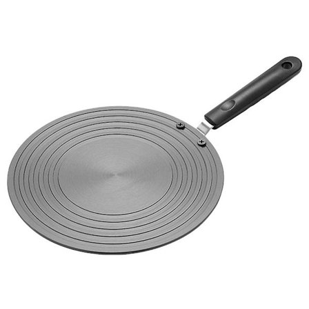 Multifunktionell Metall Värmediffusor Induktionsplatta Adapter Gas Elektrisk Spisplatta med Handtag