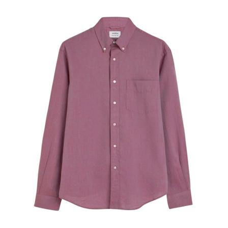 Aspesi Shirt , Paars , Heren , Maat: S