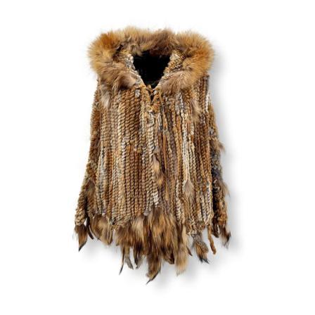 Levinsky Poncho inbo, Dame, Størrelse: ONE Size