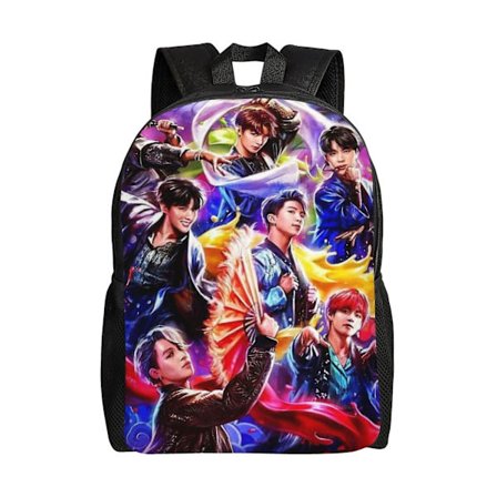 a700Stray Kids Skolesekk for Tenåringsjenter Ungdomsskole Bag Laptop Vesker zxDM700