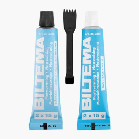 Plastsvetsning 2 x 15 g - Biltema