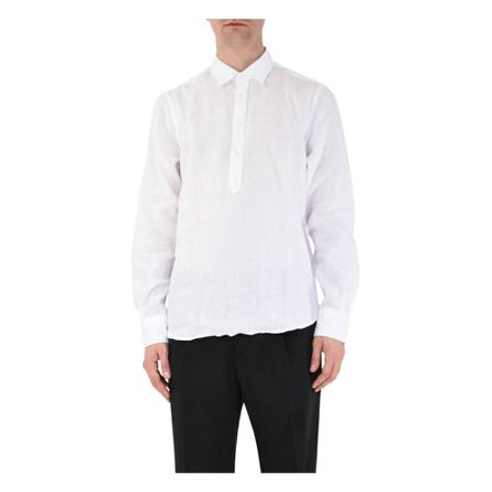Aspesi, Shirt Biały, Mężczyzna, Rozmiar: 2XL