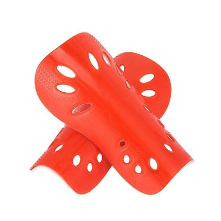 1 par Fotbollsbenskydd Knäskydd Fotbollsbenskydd Säkerhet Red 1 Adults