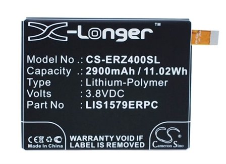 Batteri till SmartPhone, Mobil för Sony Ericsson Xperia Z4, Xperia Z3+ m.fl.