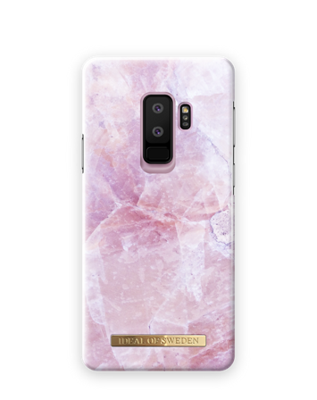 Female Hülle, Galaxy S9 Plus Pilion Pink Marble Handyhülle