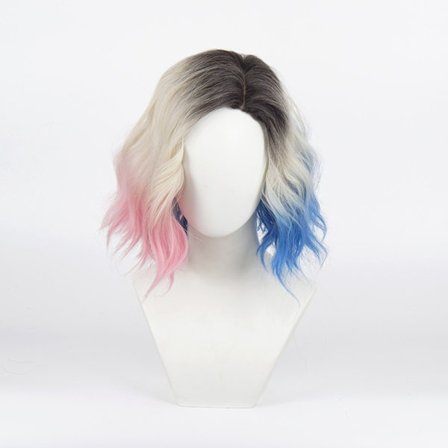 Cosplay Enid Sinclair Peruukki Synteettinen lyhythiuksinen peruukki
