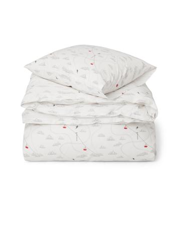 Lexington Winterbedrucktes baumwollsatin-bettset