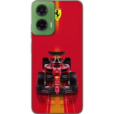 Yhteensopiva Puhelinkuori Motorola Motorola Moto G35 Ferrari Formula 1 -auto ikonisessa punaisessa muotoilussa urheilullisella tarkkuudella