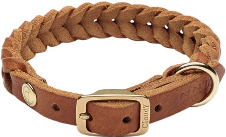 Cloud7 Collar Central Park nahkapanta, XS-M, vaaleanruskea