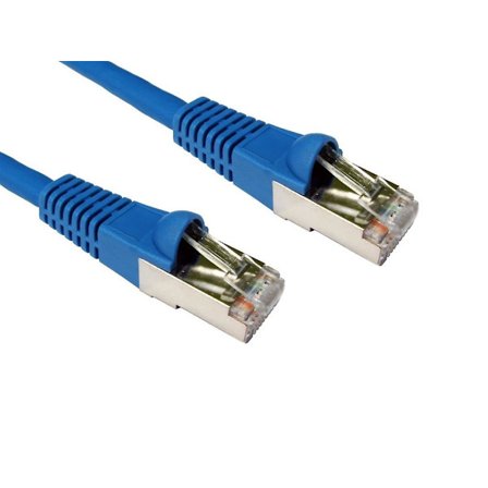 1,5m Cat6a *600mhz* Nettverkskabel Blå - Profesjonell Standard Ethernet-ledning - Lszh - Sstp - Ftp - 10gbase-t (10 Gigabit Støtte)