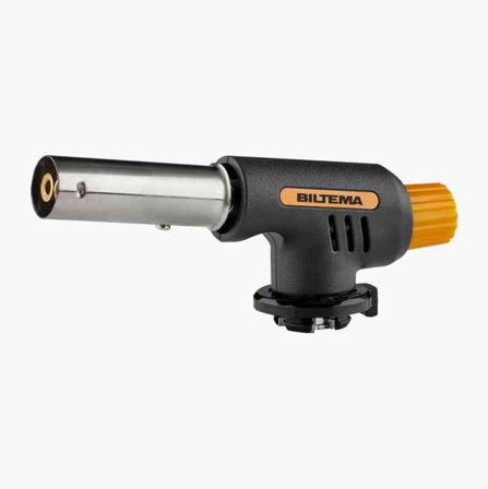 Biltema - Minibrenner 101g - Kompakt og Ergonomisk, Justerbar Flamme for Utegriller, Bål, Hobby og Håndverk, Uten Gassbeholder