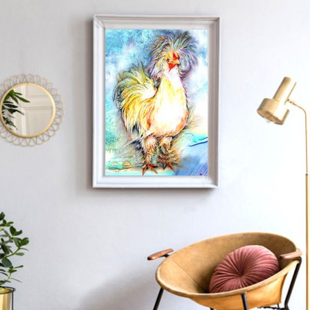 Nyt 5D Diamantmaleri Dyr Fuld af Diamanter Gammel Krystalmaling