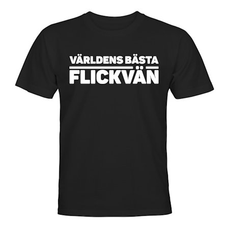 Världens Bästa Flickvän - T-SHIRT - UNISEX
