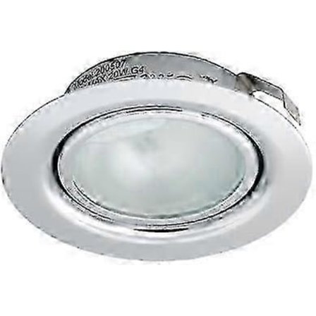 12V 20W Halogen Innfelt Downlight Krom Varmhvit Lavspenningsbelysning (Driver Kreves)
