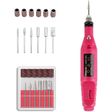 Kynsien porakone, kannettava akryylikynsien porakone, paksu kynsien hiomakone, sähköinen kynsiviila