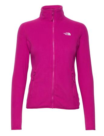 W 100 Glacier Fz - Eu Sweatshirts & Hoodies Fleeces & Midlayers Lyserød The North Face