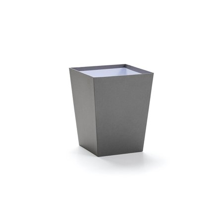 Waste bin TIDY, paper laminate, grey