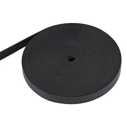 2GT gummibælte til 3D-printer (10 mm bredde, 5 m)