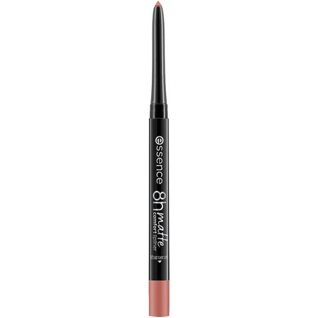 Essence 8H Matte Comfort Lipliner 03 Soft Beige, Makeup, Læber, Lipliner