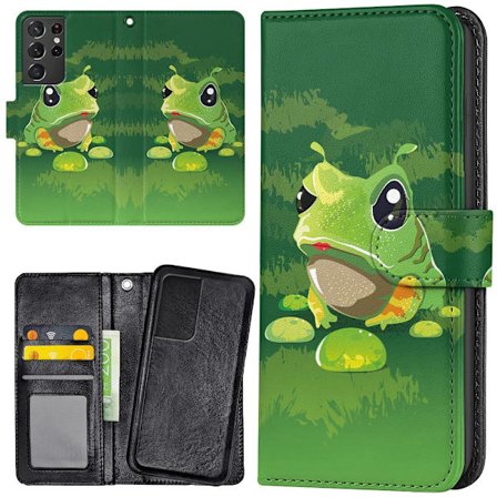 Samsung Galaxy S21 Ultra - Mobilcover/Etui Cover Frø