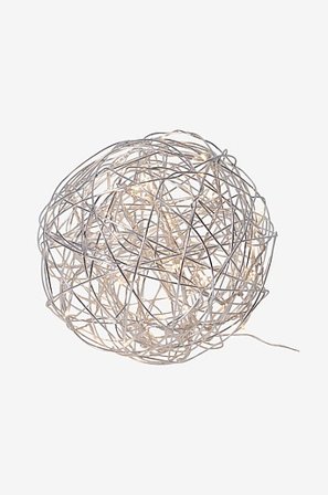 Jotex - Trassel valoköynnös 30 cm ulkokäyttöön Hopeanvärinen - Osta Koristevalaisimet Jotex