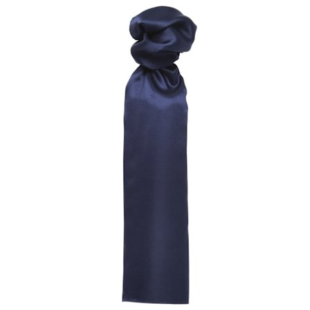 Premier Scarf - Dam/Kvinnor Enfärgad Business Scarf One Size Nav