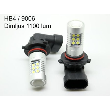 Dimmelys Hb4 9006 Led-lamper 6000K 1100 lumen 12v