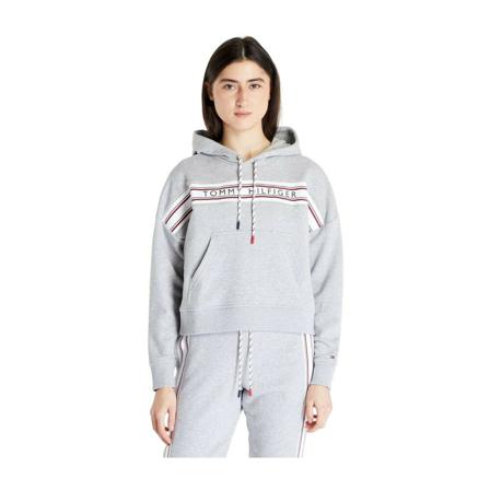 Tommy Hilfiger, Hoodies Grijs, Dames, Maat:XS