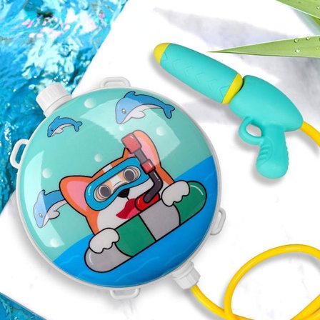 Barns vattenpistol ryggsäck 1600ml Koki ryggsäck