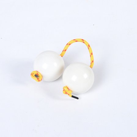 Asalato patica rytmiske sandkugle trommer bolde kolde instrumenter for begyndere - hvid