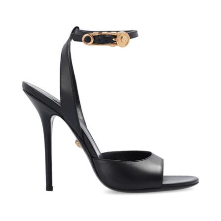 Versace - Sandaler - Svart - Dam - Storlek: 39 Eu, Dam, Storlek: 39 EU