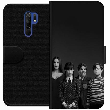 Xiaomi Redmi 9 Plånboksfodral Wednesday Addams