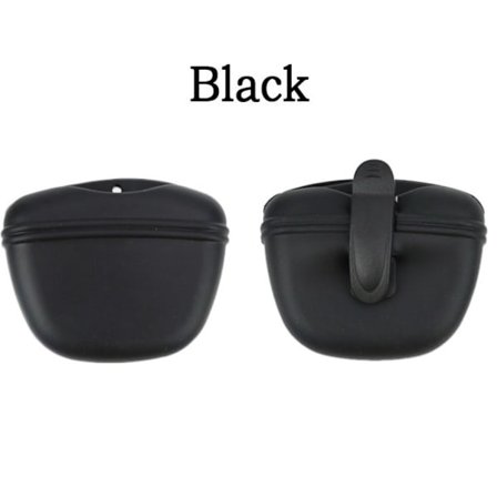 Hundegodbidstaske Hvalpe Snackpose SORT