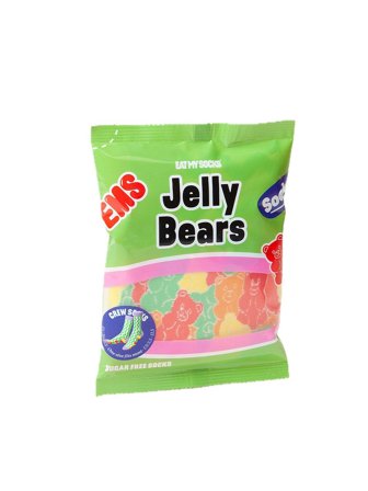 Eat My Socks Strømper Jelly Bear Onesize, Tøj & Bolig, Ankelsokker, Herresokker