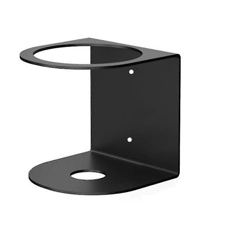 Yleiskäyttöinen pulloteline, helppo asennus seinälle - Mukana kiinnitystarvikkeet, kestävä jauhemaalattu teräs