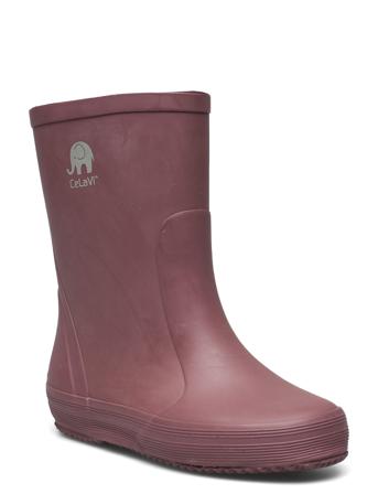 Basic Wellies -Solid Shoes Rubberboots High Rubberboots Unlined Rubberboots Lilla CeLaVi