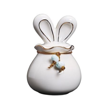 Tekrukke Forseglet Krukke HVIT HVIT