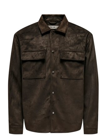 ONLY & SONS | Onsravi Fake Suede Shacket Otw | L