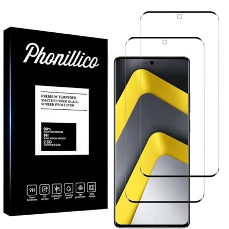 Karkaistu lasi Xiaomi Poco M8 PRO 5G:lle [Pakkaus 2] Näytönsuojakalvo Phonillico